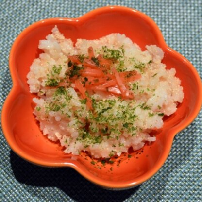 こんにちわ♪昨日の夕飯に作りました。
紅生姜がアクセントになって、青海苔の香りがいいですね (^_^)
明太子大好きなので、とても美味しかったです♥ごちそう様♪